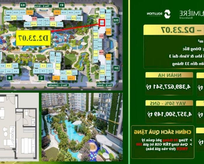 Hình ảnh Bán căn hộ Lumière Boulevard Tại Khu Đô Thị Vinhomes Grandpark Quận 9, với nhiều chính sách ưu đãi hấp dẫn. 8