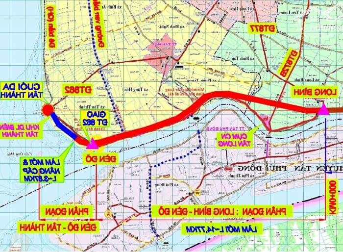 Hình ảnh 1 công đất nền mặt tiền TL864 tại tăng Hòa, Gò Công Đông, Tiền Giang giá 850tr 0