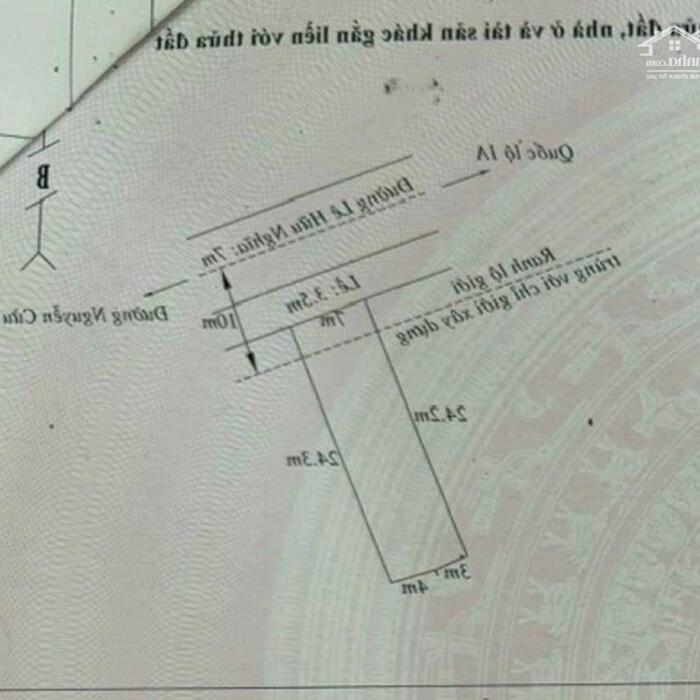 Hình ảnh Đất Mt đường Lê Hữu Nghĩa, P4, TP Tân An 2