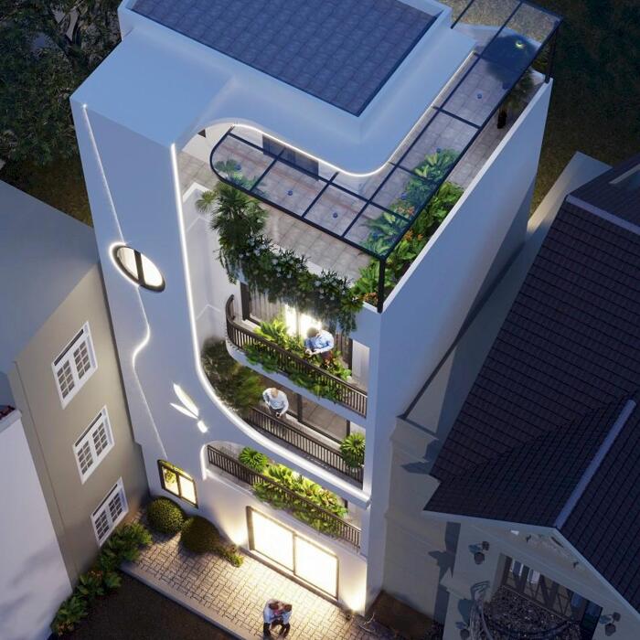 Hình ảnh Siêu phẩm nhà phường Thạch Bàn. Gần Garden City, 45m2 x 5T, giá 4,55 tỷ. Lh 0965858116. 2