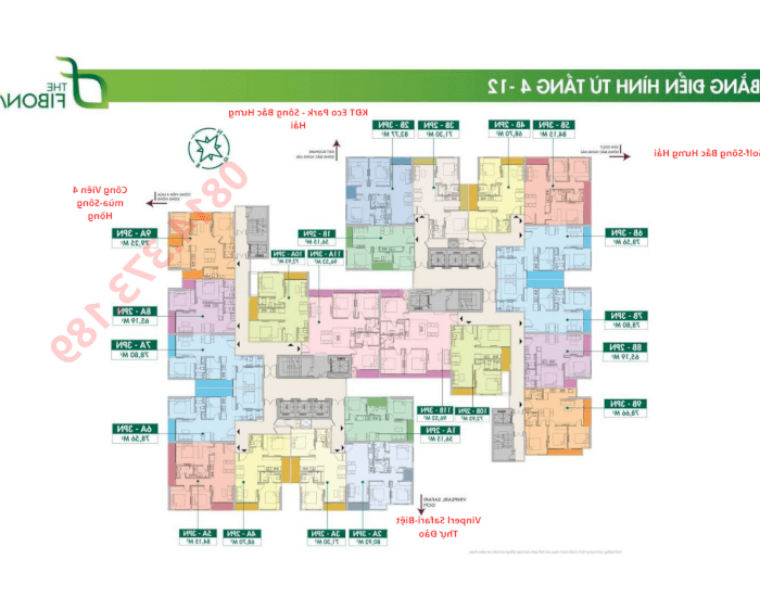 Hình ảnh The Fibonan chung cư cao cấp Ecopark mở bán đợt 1, ck 9%, hỗ trợ vay 0% 2 năm, quà tặng 45tr 4