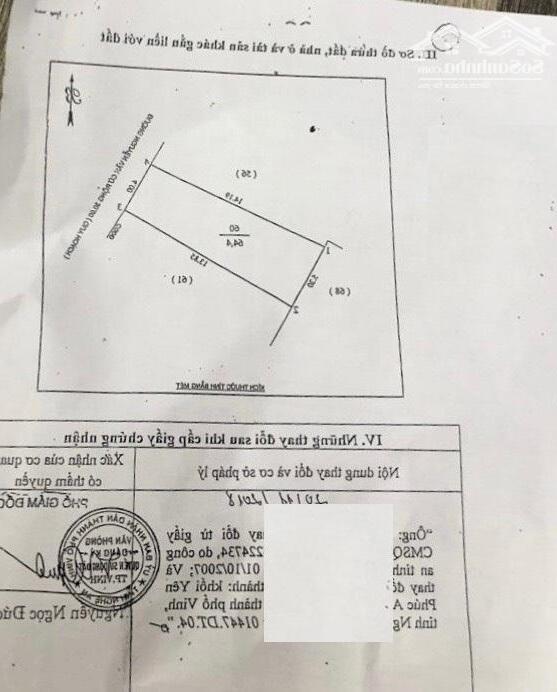 Hình ảnh Nhà 3,5 tầng 65m2 mặt đường Kinh doanh Nguyễn Văn Cừ - TP. Vinh 0