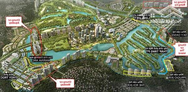 Hình ảnh Bán căn hộ 45m2, 1PN+1, Gần công viên Hồ Thiên Nga - Chung cư Westbay Ecopark - Giá 1,4xxx 1