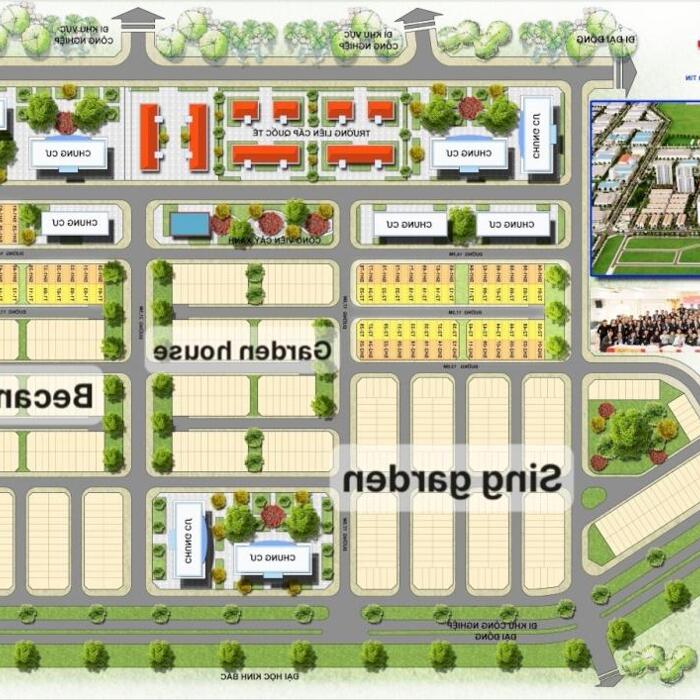 Hình ảnh Shophouse và liền kề giá tốt nhất tại dự án Becamex VSIP Bắc Ninh 4