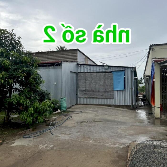 Hình ảnh 3,2 công đất - nhà vườn nghỉ dưỡng: có nhà, hồ bơi, ao cá, view sông nước, đường bêtông 3m, vườn cây trái đủ loại…. Gò Công Tây, TG 3