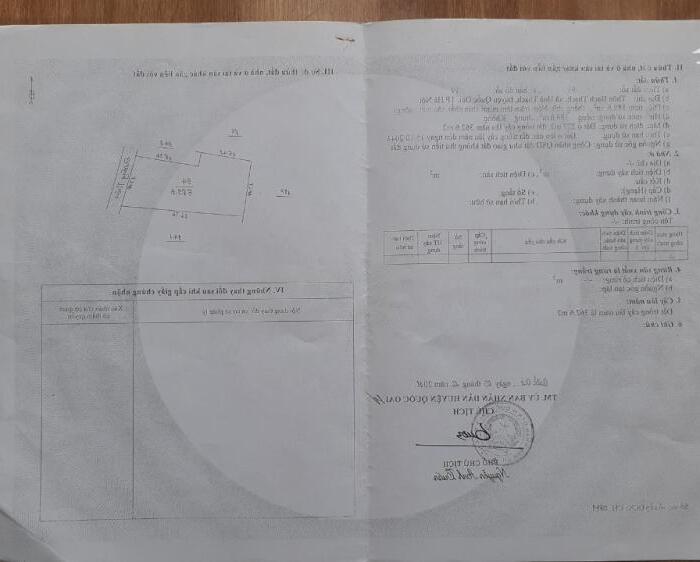 Hình ảnh Chính Chủ Bán Đất Tặng Nhà 2 Tầng 1 Tum Giá Tốt Nhất Khu Vực Hòa Thạch-Quốc Oai 1