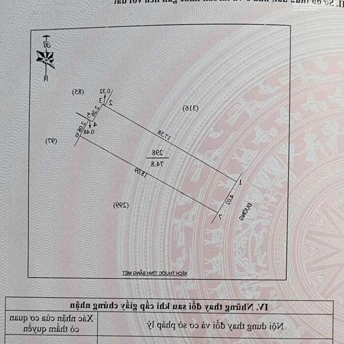 Hình ảnh Bán lô đất 75 ngõ đường Phạm Đình Toái - khối 6 Hà Huy Tập, TP Vinh 0