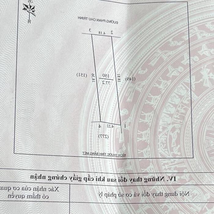 Hình ảnh Đất trống 77m2 mặt đường kinh doanh Phan Chu Trinh, TP Vinh 1