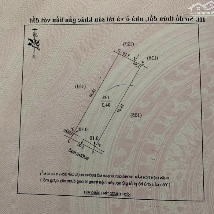 Hình ảnh Bán đất vuông vắn 94m2 ngõ đường Hà Huy Tập, TP Vinh 2