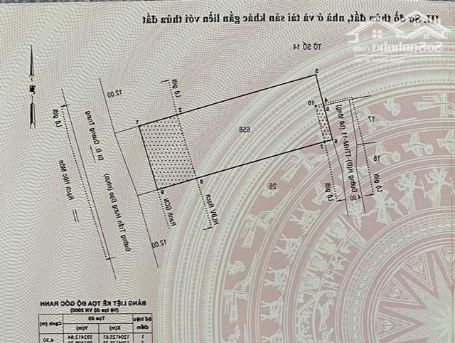 Hình ảnh THỊ TRẤN HÓC MÔN, ĐẤT MẶT TIỀN KÊNH, DT 7x20m, CHỈ 6.5 TỶ 5