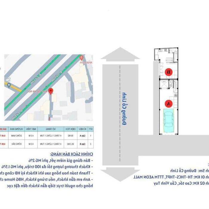 Hình ảnh Bán nhà sát phố Cổ Linh, Cách Aeon Long Biên 800m, 50m x 6T, hơn 9 tỷ. Lh 0965858116 2