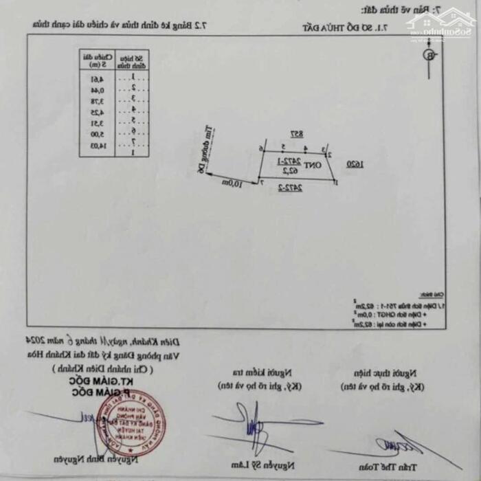 Hình ảnh Cần bán lô đất mặt tiền đường Xóm Mới xã Diên Lạc Huyện Diên Khánh 1 tỷ 490 4