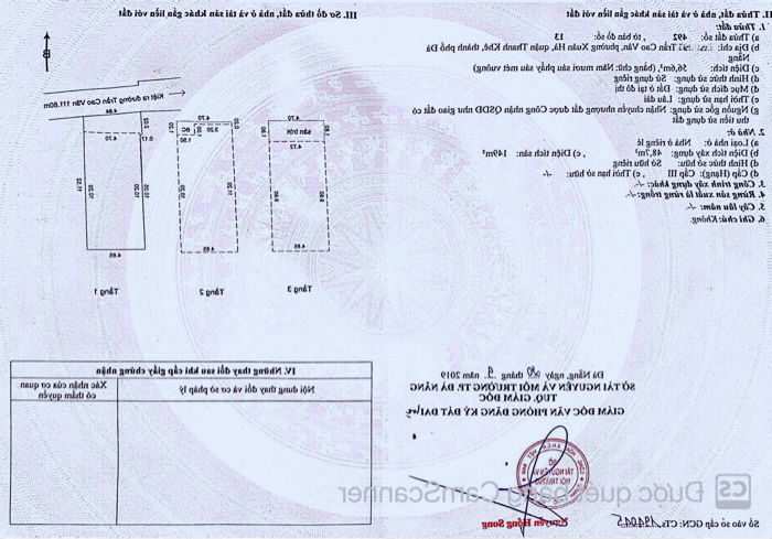 Hình ảnh ️ QUÝ HIẾM - ÔTÔ ĐẬU ĐỖ GẦN NHÀ - NỞ HẬU 4M8 - GIÁ RẺ - NHÀ KIỆT 3 TẦNG - TRẦN CAO VÂN - NHỈNH NHẸ 3.X TỶ (TL). 1