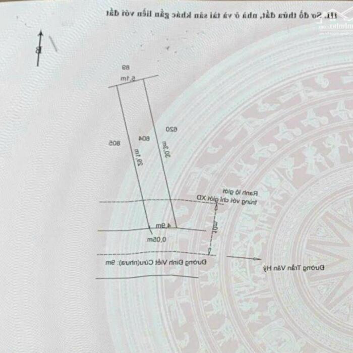 Hình ảnh Đất Mt đường Đinh Viết Cừu, cách vành đai TP Tân An 200m 5