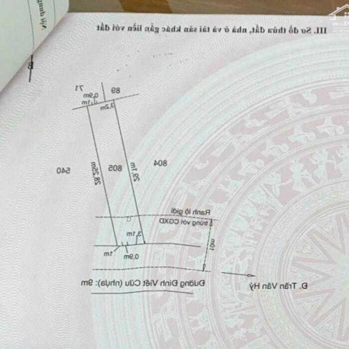 Hình ảnh Đất Mt đường Đinh Viết Cừu, cách vành đai TP Tân An 200m 4