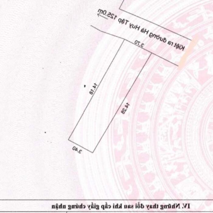 Hình ảnh Gia đình tôi cần bán lô đất tại K279 / Hà Huy Tập , Thanh Khê , Đà nẵng 0