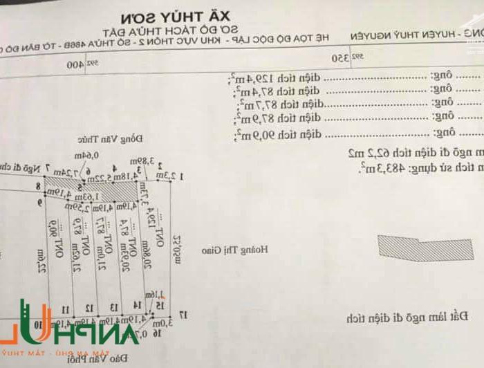 Hình ảnh Cần bán lô đất 129 m2 tại Thuỷ Sơn, Thuỷ Nguyên, Hải Phòng 0