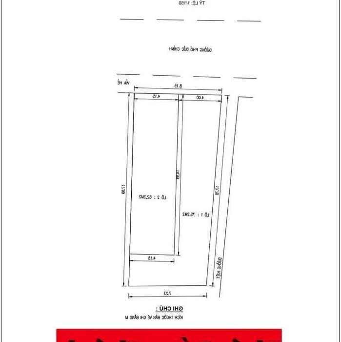 Hình ảnh Tôi cần bán 1 cặp đất mặt tiền 7M5 Phó Đức Chính - Sơn Trà 1