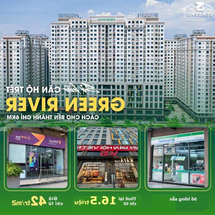 Hình ảnh CHO THUÊ, BÁN CĂN HỘ GREEN RIVER Q8 151-183m2 Ở + KINH DOANH (SHOP), CÓ NỘI THẤT 0