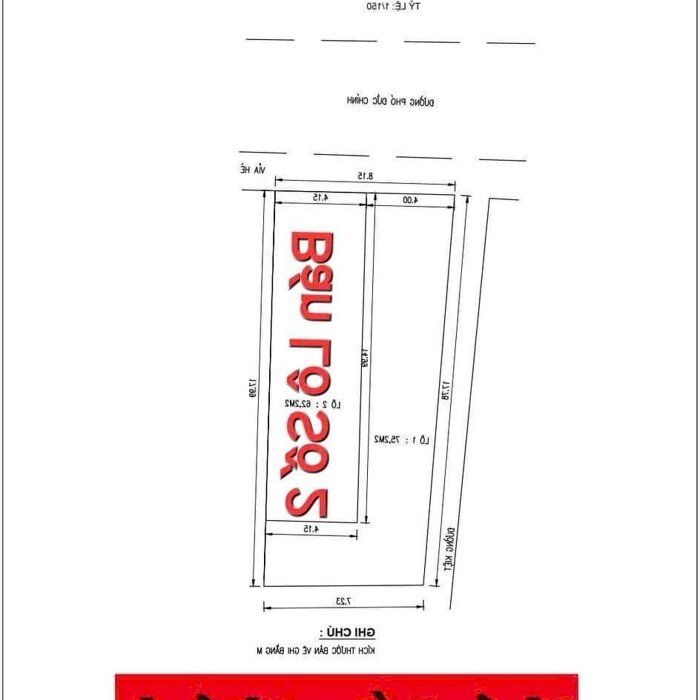 Hình ảnh Tôi cần bán lô đất mặt tiền 7M5 khu An Hải Bắc Địa chỉ : Phó Đức Chính , Quận Sơn Trà 1