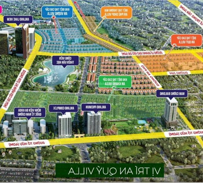 Hình ảnh Giai đoạn đầu tư giá trị thực-Biệt thự Nam Cường - An Qúy Villas, vay ls 0%, ck7% 3