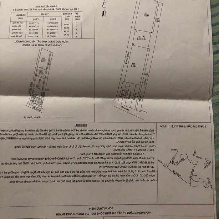 Hình ảnh Bán đất hai mặt tiền chính chủ giá đầu tư (gần ngã tư 67 QL51) – Long Phước – Long Thành 1