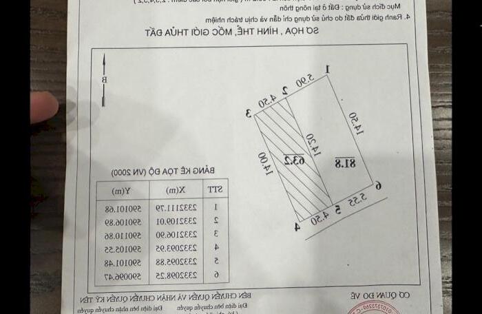 Hình ảnh Bán 63,2m Lại Đà - Đông Hội - Đông Anh 0