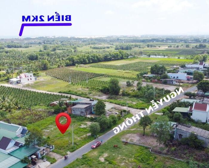 Hình ảnh 13.08x58(791.8m2) Nguyễn Thông Tân Bình LaGi Gần Biển Giá 210tr/m Ngang 3