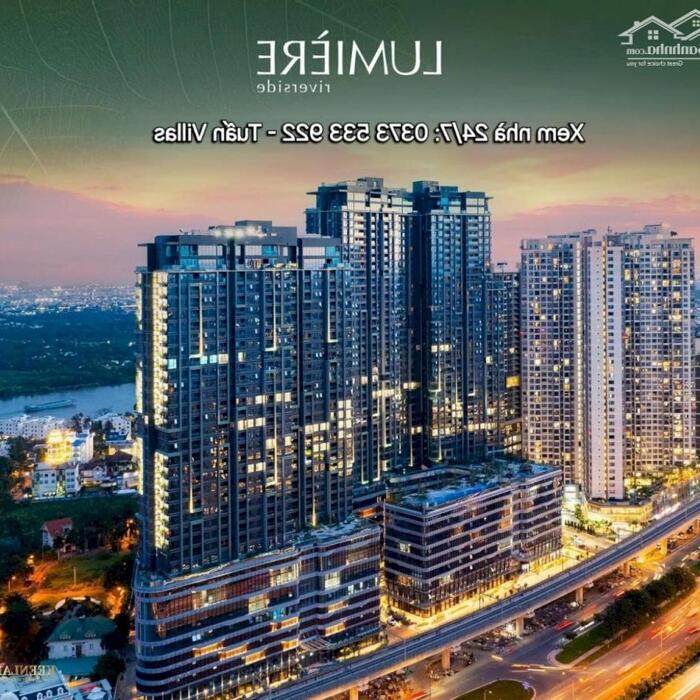 Hình ảnh [GIỎ HÀNG CHO THUÊ] LUMIERE RIVERSIDE THẢO ĐIỀN, QUẬN 2, TP.HCM. 0