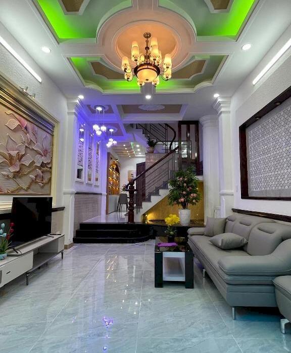 Hình ảnh Bán nhà hẻm 237 Phạm Văn Chiêu 2 mặt hẻm 60m2 4 lầu ở ngay cạnh Dream Home chỉ 6 tỷ. 2