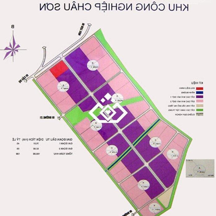 Hình ảnh Mở bán KCN Châu Sơn -Thanh Liêm -Hà Nam. Diện tích 0.8ha -1ha-2ha-3ha.Giá chỉ từ 2,3tr/m2. 3