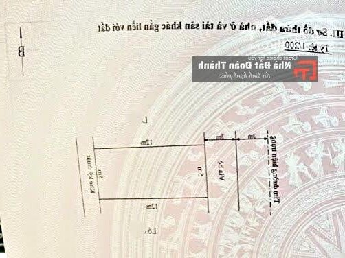 Hình ảnh 60m2 ngang 5m đất tái định cư điểm 3 Hải An ko lỗi lầm 0