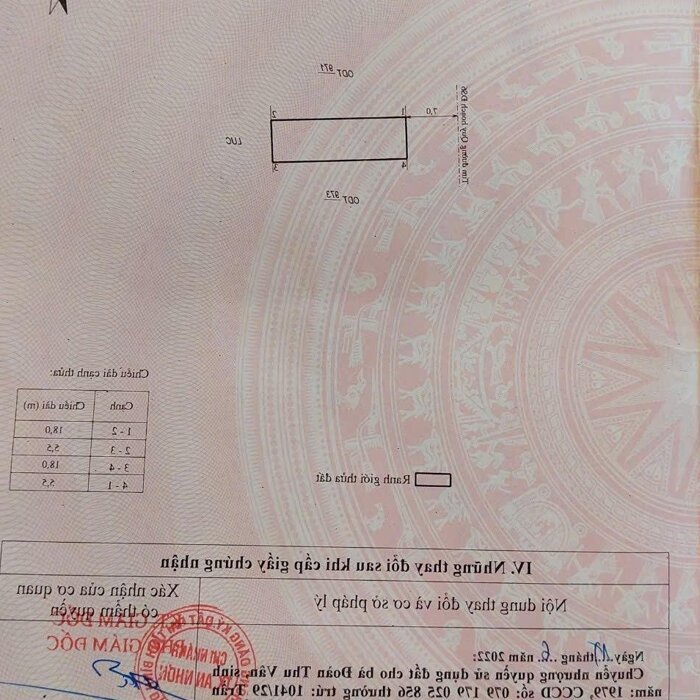 Hình ảnh Bán 2 Lô Đất Phân Lô, KĐT Cẩm Văn, Nhơn Hưng, An Nhơn, Đường 14M, XD Ngay, Giá chỉ 950 Triệu 4