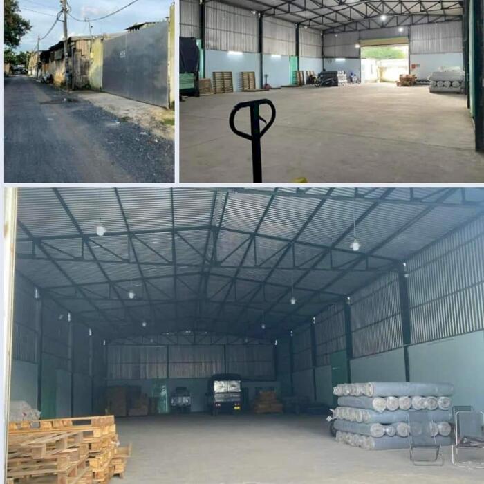 Hình ảnh Kho xưởng cho thuê 700m2, 1200m2, 2000m2 gần ngã tư Bà Điểm 0