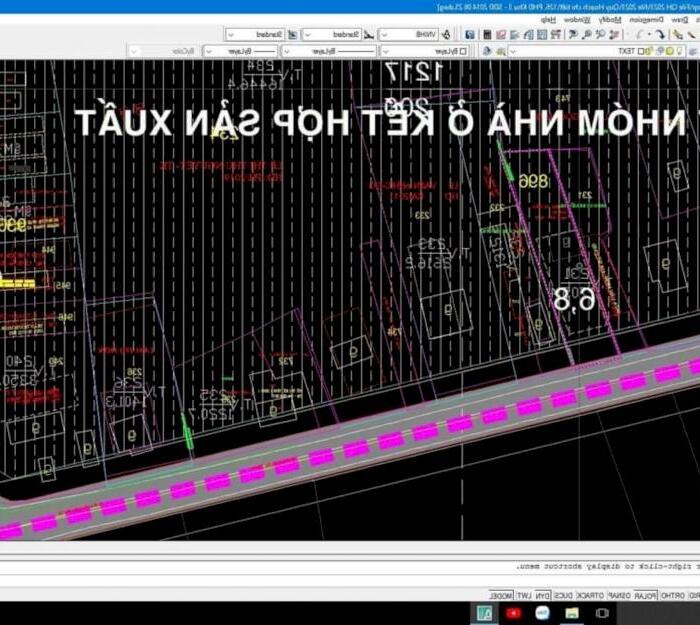 Hình ảnh Đất thổ cư mặt tiền Nguyễn Thị Nê-Phú Hòa Đông-Củ Chi.Dt 15x71~1067m2~8,6ty 3