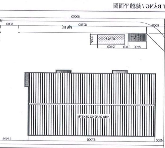 Hình ảnh Cho thuê 1600m2 Xưởng TÂN UYÊN giá :123 triệu / tháng PCCC tự động SX đa nghành nghề 1