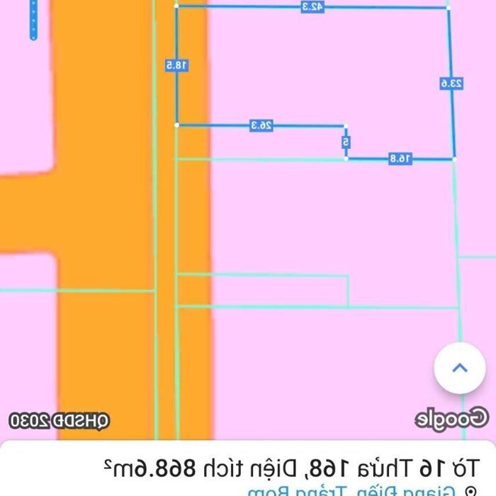 Hình ảnh Cần bán 1000m full hồng, có 100m thổ cư, đường nhựa, xã Giang Điền, huyện Trảng Bom 3