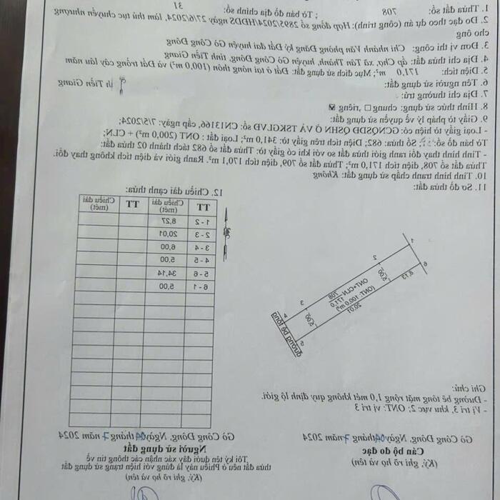 Hình ảnh 230 triệu có ngay lô đất thổ cư, gần Chợ Tân Thành, Gò Công Đông, Tiền Giang 4