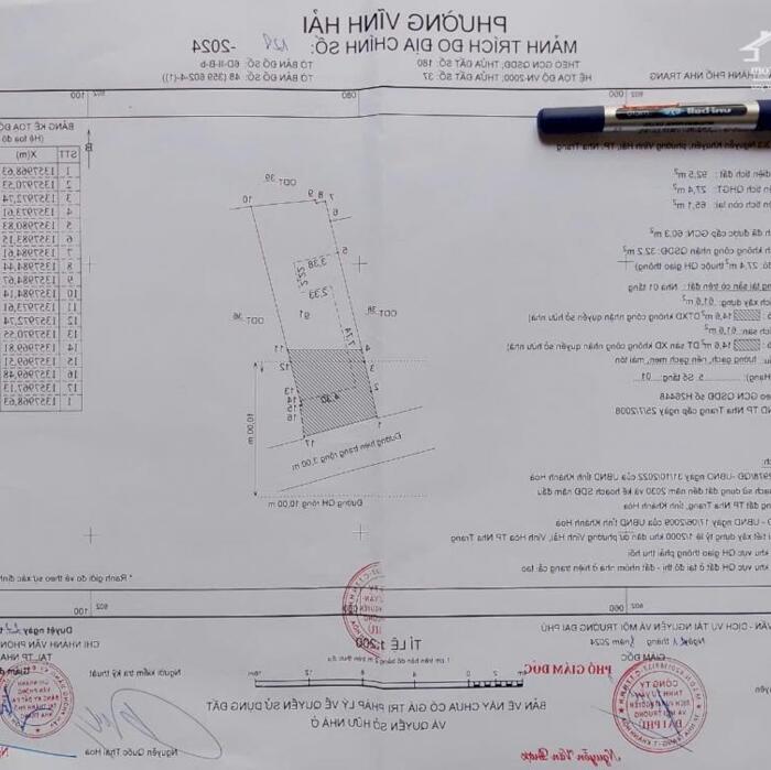 Hình ảnh Bán nhà và đất Vĩnh Hải(nhà cấp 4 cũ nên chủ yếu tính đất thôi ạ) 92m2 0