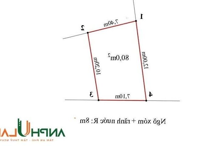 Hình ảnh Chuyển nhượng lô đất ngay mặt đường Máng Nước tại Tân Dương, Thuỷ Nguyên, Hải Phòng 1