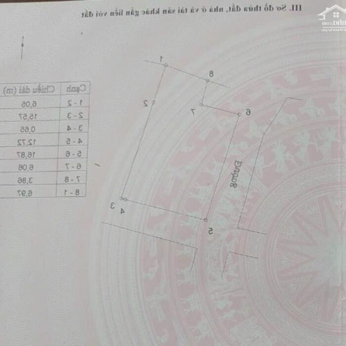 Hình ảnh Bán lô góc 2 mặt tiền 256m2, thổ cư 226m2 Viên Du, Thanh Vân, Tam Dương lh_0987673102 1