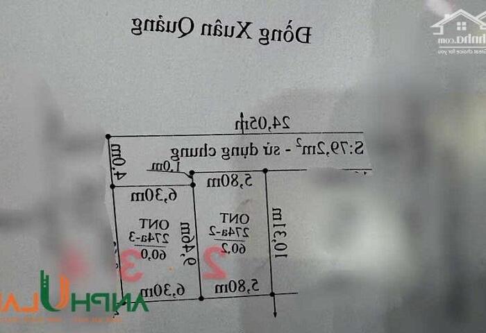 Hình ảnh Bán lô đất tiềm năng tại Lâu Trại, Hoa Động, Thủy Nguyên, Hải Phòng 1