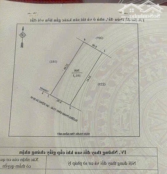 Hình ảnh Bán lô 181m2 đường Phạm Đình Toái, Nghi Phú (gần Bệnh Viện Quốc Tê) - gần đường 32 1