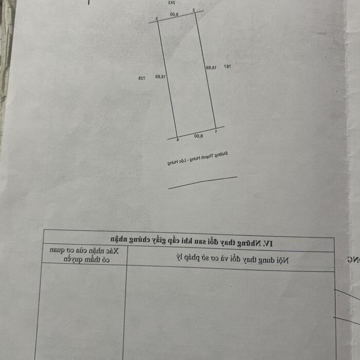 Hình ảnh Mở bán 5 lô đất mặt tiền mặt tiền đường Thạnh Hưng-Lộc Hưng, Hòa Phú, Vĩnh Long 9