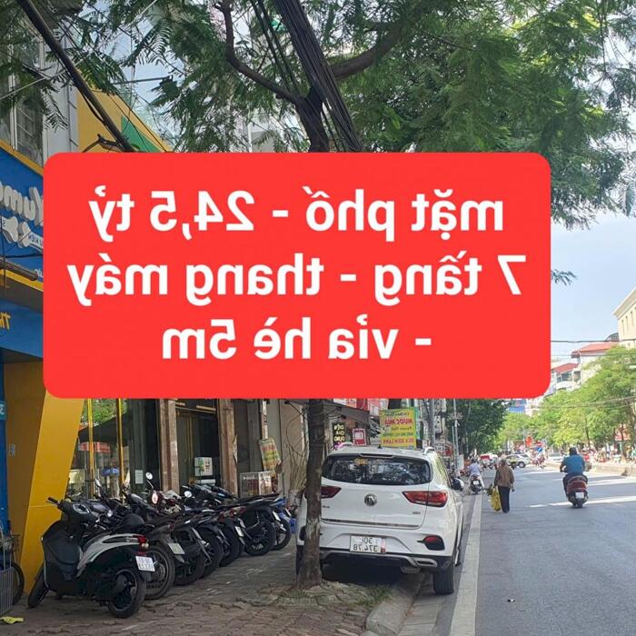 Hình ảnh thật không thể tin nổi - mă&#803;t phô&#769;, 7 tâ&#768;ng, thang ma&#769;y - vi&#777;a he&#768; 5m - 0364641141 0