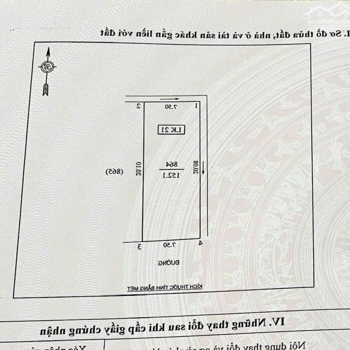 Hình ảnh Bán lô đất 152m2 mặt đường Võ Trọng Ân, khối 7 Quán Bàu - TP Vinh 1