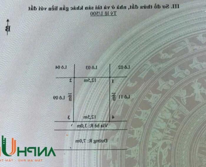 Hình ảnh Bán lô hoa hậu TĐC Bắc Sông Cấm đối diện Trung tâm Hành chính mới TP Hải Phòng 1