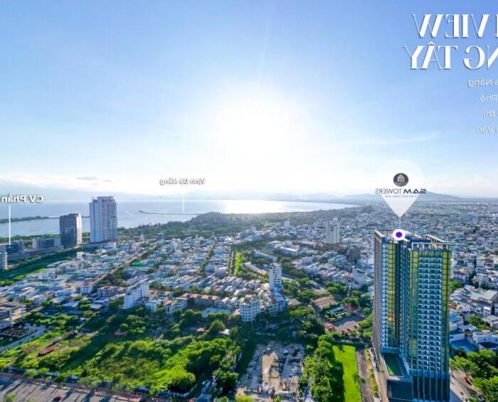 Hình ảnh Căn hộ Sam Towers cạnh tòa Trái Bắp còn 1 căn 2 phòng ngủ view sông, giá 4.8 tỷ 0