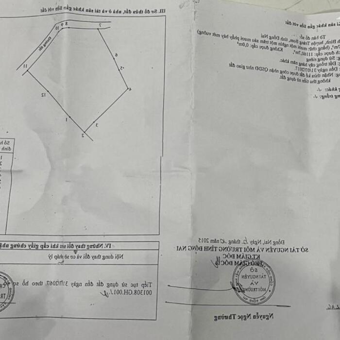 Hình ảnh Cần bán vườn Chuối 1 Mẫu 1, Mặt Tiền đường nhựa, xã Thanh Bình, huyện Trảng Bom 5