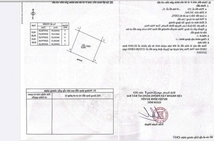 Hình ảnh Bán lô biệt thự đẹp tại kdt Nam Vĩnh Yên, Vĩnh phúc. 3